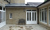 Courtyard after